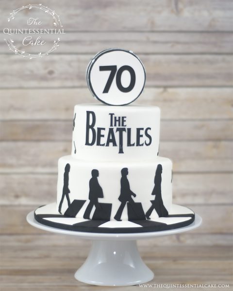 Beatles Cake | The Quintessential Cake | Chicago | Custom Cakes