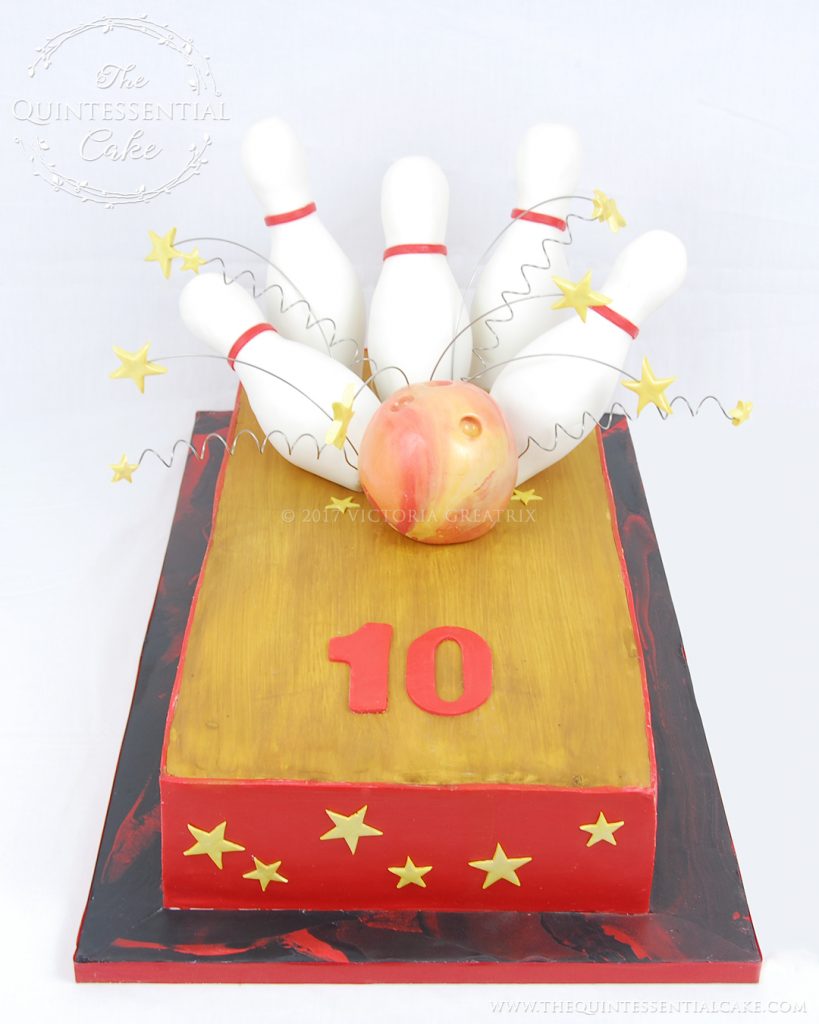 Bowling Cake | The Quintessential Cake | Chicago | Custom Cakes