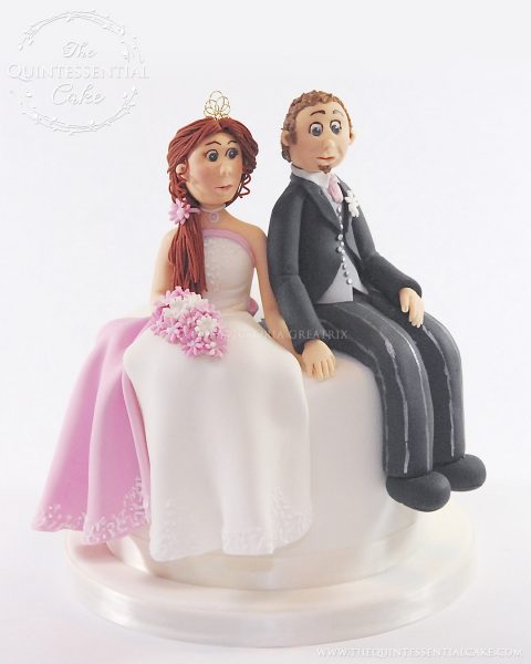 Bride Groom Topper | The Quintessential Cake | Chicago | Custom Cakes