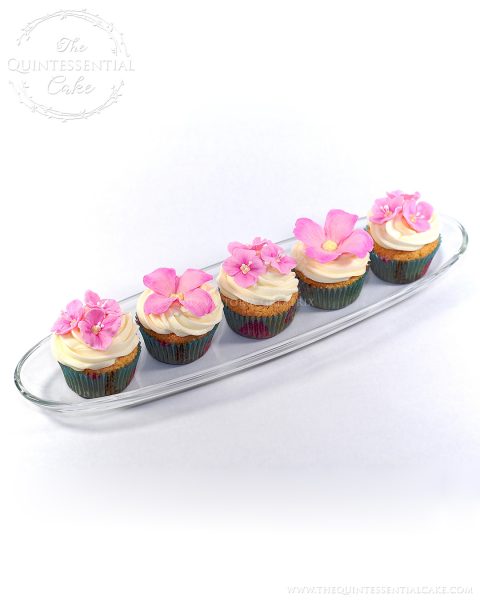 Flower Cupcakes | The Quintessential Cake | Chicago | Custom Cakes