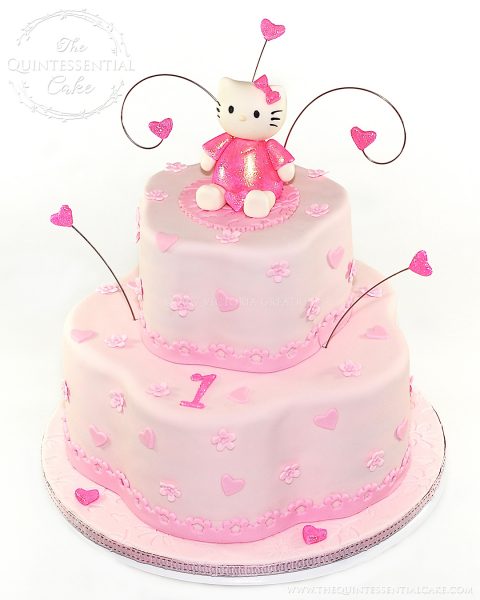 Hello Kitty Cake | The Quintessential Cake | Chicago | Custom Cakes