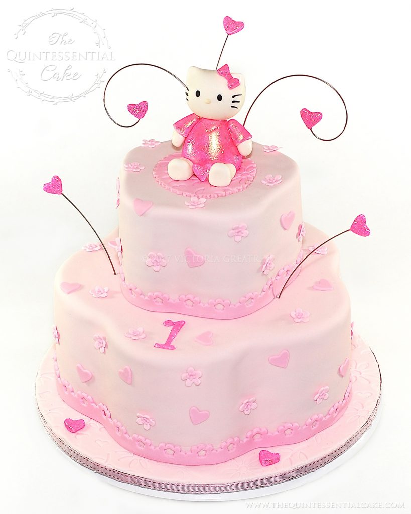 Hello Kitty Cake | The Quintessential Cake | Chicago | Custom Cakes