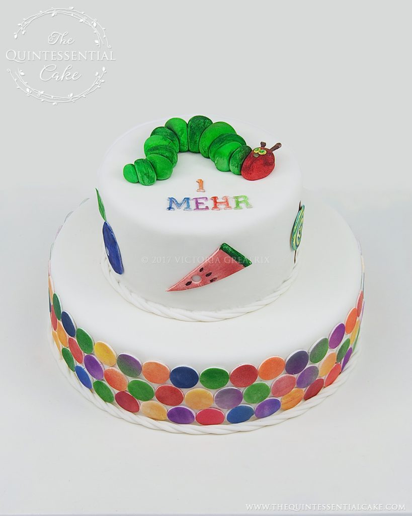 Hungry Caterpillar Cake | The Quintessential Cake | Chicago | Custom Cakes