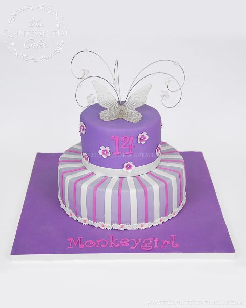 Icing Smiles MonkeyGirl Cake | The Quintessential Cake | Chicago | Custom Cakes | Icing Smiles