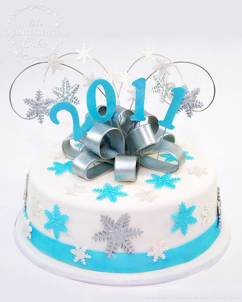 New Year's Cake | The Quintessential Cake | Chicago | Custom Cakes