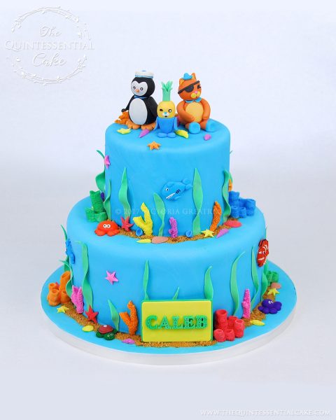 Octonauts Cake | The Quintessential Cake | Chicago | Custom Cakes