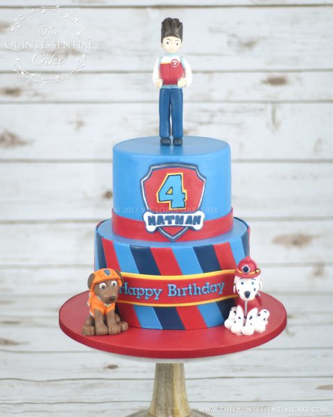 Paw Patrol Cake | The Quintessential Cake | Chicago | Custom Cakes