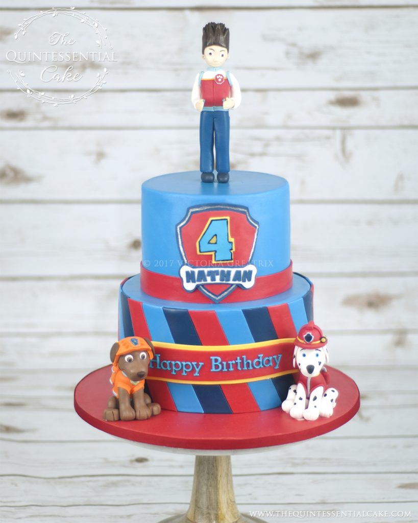 Paw Patrol Cake | The Quintessential Cake | Chicago | Custom Cakes