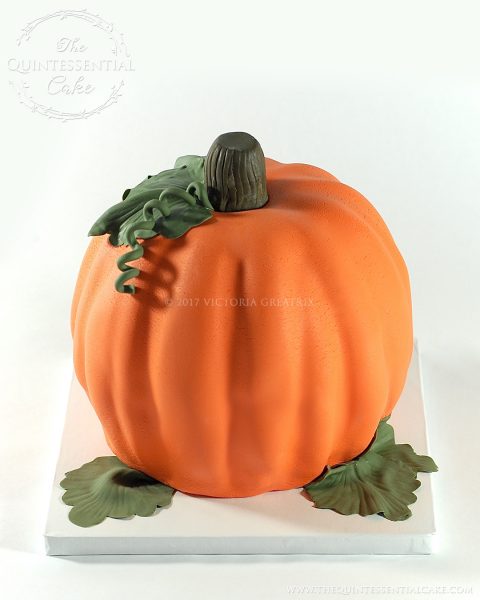 Pumpkin Cake | The Quintessential Cake | Chicago | Custom Cakes