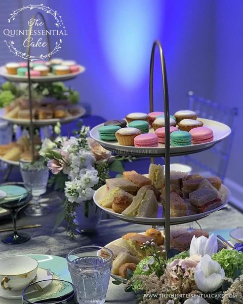 Tea Party | The Quintessential Cake | Chicago | Luxury Wedding Cakes | The Quintessential Cake