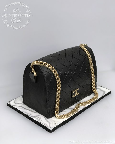 TQC Handbag Cake | The Quintessential Cake | Chicago | Custom Cakes
