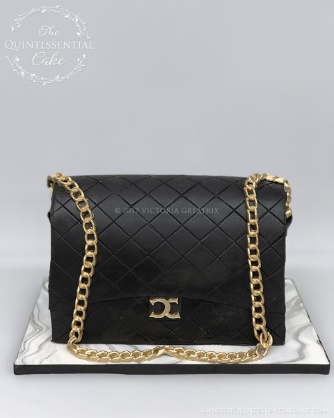 TQC Handbag Cake | The Quintessential Cake | Chicago | Custom Cakes